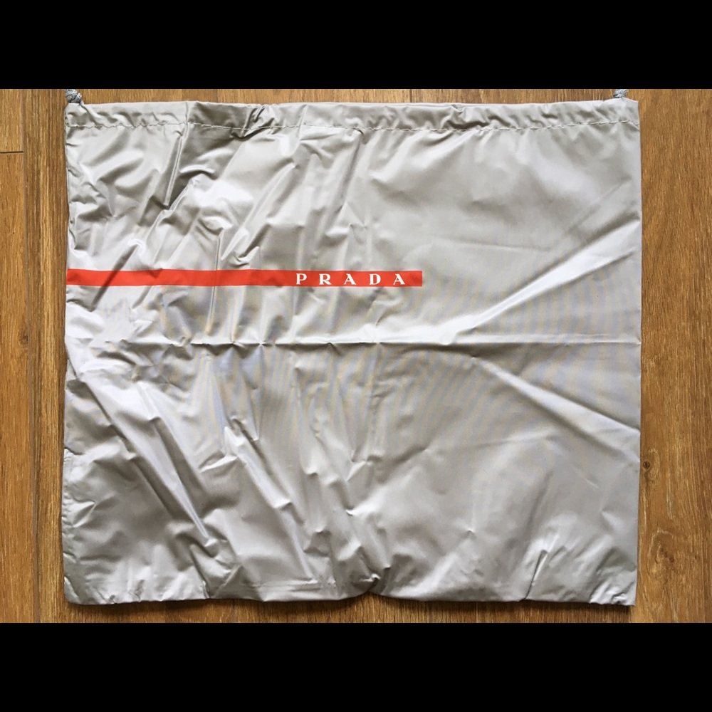 Prada tall boots dust bag